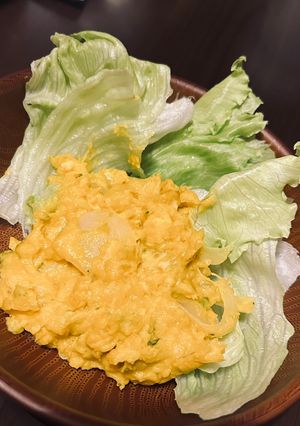 優しい味付けかぼちゃサラダ(レンジ使用)-レシピのメイン写真