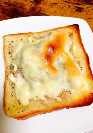 テキトー料理　ツナトースト-レシピのメイン写真