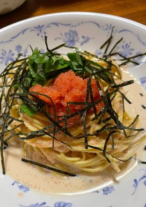 明太クリームパスタ♡-レシピのメイン写真