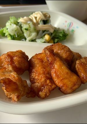 ヤンニョムチキン　河内長野市学校給食-レシピのメイン写真