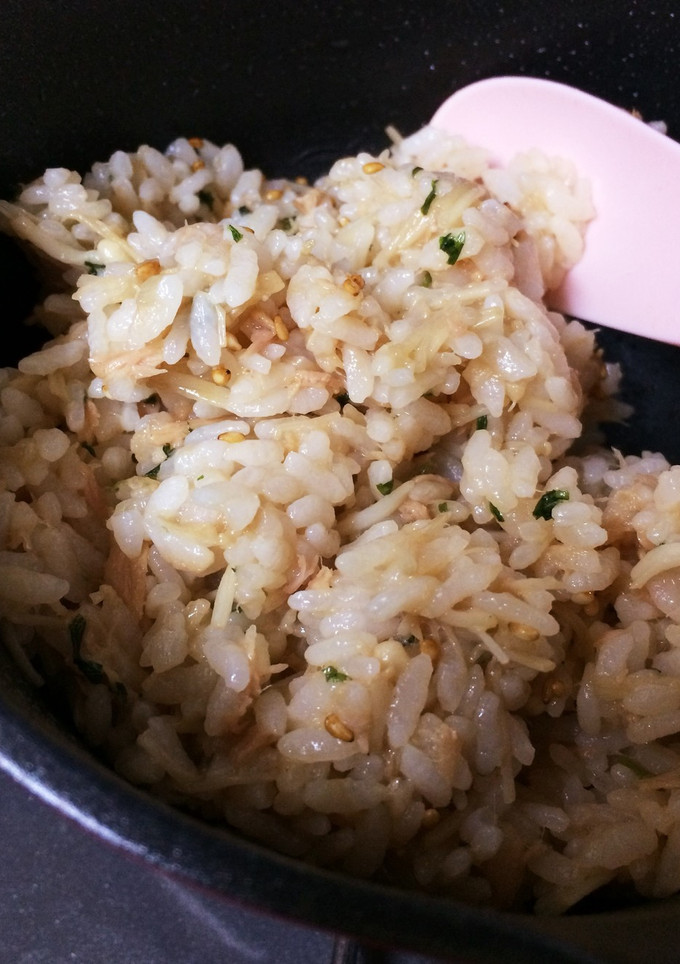 簡単！シーチキンとエノキの混ぜご飯 ♪-レシピのメイン写真