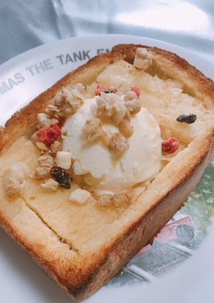 簡単絶品♡はちパンアイス-レシピのメイン写真