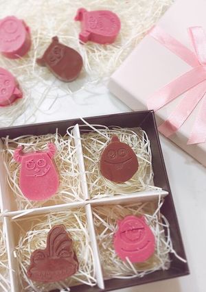 今話題の100均型で 簡単チョコレシピ-レシピのメイン写真