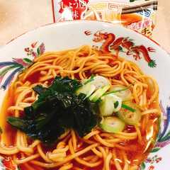 รูปของ ラーメンの残りで青森黒石つゆ焼きそば風
