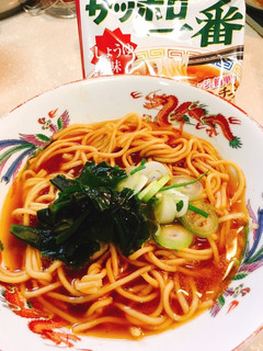 ラーメンの残りで青森黒石つゆ焼きそば風-レシピのメイン写真