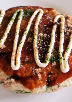 サバ缶入り お好み焼き-レシピのメイン写真