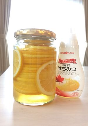 国産レモンの蜂蜜漬け-レシピのメイン写真