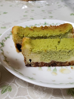 甘酒の抹茶チーズケーキ-レシピのメイン写真