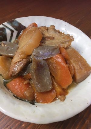 母の味♡なんこつのの煮物-レシピのメイン写真