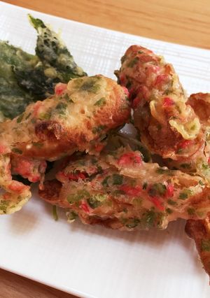 ぴりり☆*:.紅生姜のちくわ磯辺揚げ-レシピのメイン写真