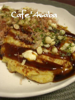 ヘルシー❤ふわとろ❤豆腐のお好み焼き-レシピのメイン写真