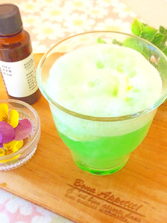 昭和な☆クリームソーダ-レシピのメイン写真