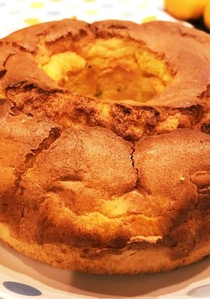 かぼちゃのシフォンケーキ-レシピのメイン写真