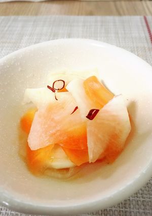大根消費！大根と人参の中華甘酢-レシピのメイン写真