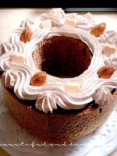 ☆ココアシフォンケーキ☆-レシピのメイン写真