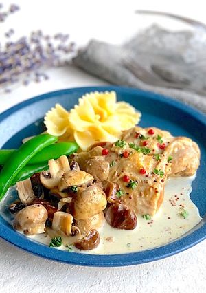 鶏もも肉のはちみつシャンパン煮-レシピのメイン写真