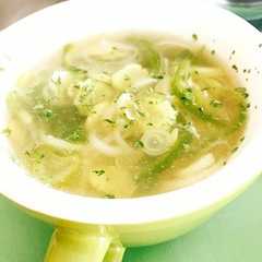 รูปของ 大豆ファースト！打ち豆のコンソメスープ