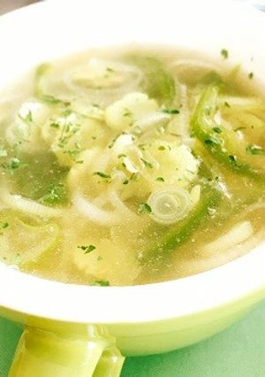 大豆ファースト！打ち豆のコンソメスープ-レシピのメイン写真