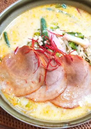 ごま豆乳味噌ラーメン-レシピのメイン写真