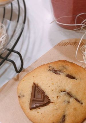 大きなチョコクッキー-レシピのメイン写真