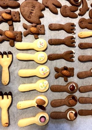 型抜きクッキー 基本簡単スプーンクッキー-レシピのメイン写真
