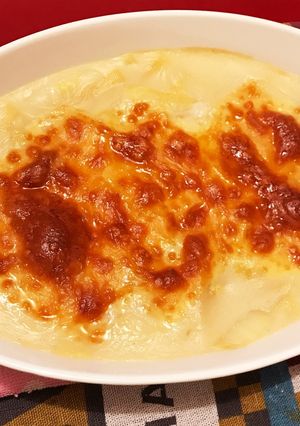 焼き鳥缶で♡簡単クリームグラタン♡-レシピのメイン写真
