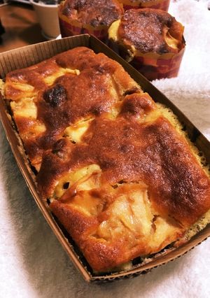 たっぷりりんごのグラノーラケーキ-レシピのメイン写真