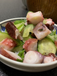 疲れ解消にタコの酢の物-レシピのメイン写真