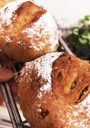 カラダにいい もち麦たっぷりグラハムパン-レシピのメイン写真