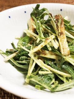 水菜の海苔佃煮マヨネーズ和え-レシピのメイン写真