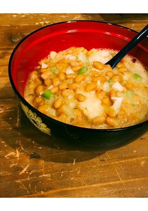 モヤ◯ま で出ていたまかない納豆ご飯-レシピのメイン写真