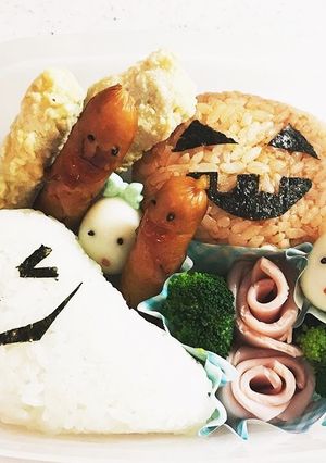 ハロウィン弁当-レシピのメイン写真