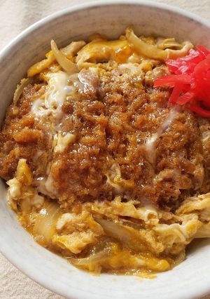 定番!!簡単に美味しいカツ丼♡-レシピのメイン写真