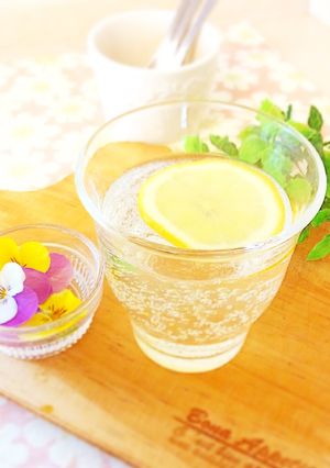 無糖炭酸水でサイダー♬-レシピのメイン写真