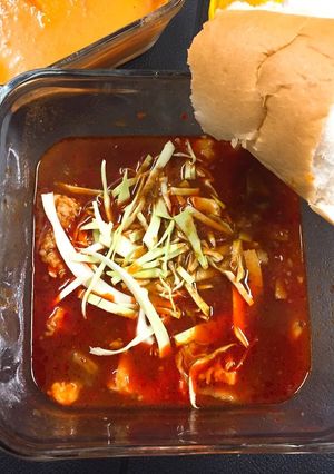 牛ホルモンのスープ MENUDO-レシピのメイン写真