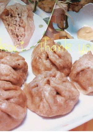 手作り低糖質生地の肉まん♪-レシピのメイン写真