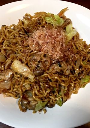 ソース焼きそば-レシピのメイン写真