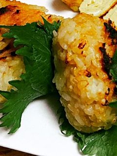 焦がし味噌の簡単焼きおにぎり-レシピのメイン写真