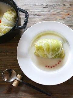 *ロール白菜のクリーム煮*-レシピのメイン写真