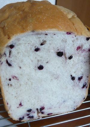 ＨＢでブルーベリー食パン-レシピのメイン写真