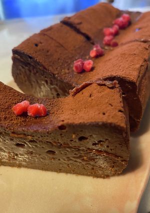 まぜるだけ簡単濃厚チョコテリーヌ-レシピのメイン写真