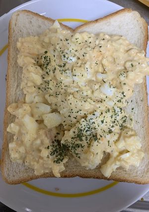 簡単玉子トースト!-レシピのメイン写真