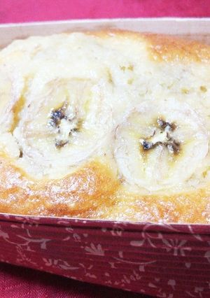 HMで簡単！バナナのパウンドケーキ-レシピのメイン写真