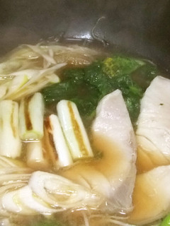 ラーメンスープでWお変わりブリしゃぶ-レシピのメイン写真