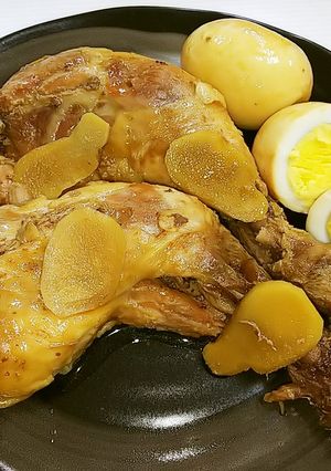 ホットクック☆骨付き鶏もも肉のやわらか煮-レシピのメイン写真