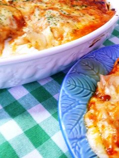 餃子の皮で簡単✿とろ~りラザニア♬-レシピのメイン写真