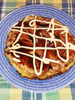 ふっくらキャベツたっぷりお好み焼き-レシピのメイン写真