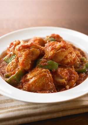 鶏肉のトマト煮-レシピのメイン写真