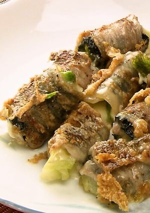 子持ち高菜の肉巻き-レシピのメイン写真