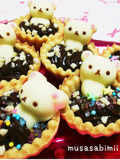チョコタルト☆市販タルトカップで☆-レシピのメイン写真